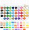48 Colors Watercolor Paint Set with 4pcs Paint Brushes and 1pcs Water Brush Pen for Adults, Students, Beginners and Artists